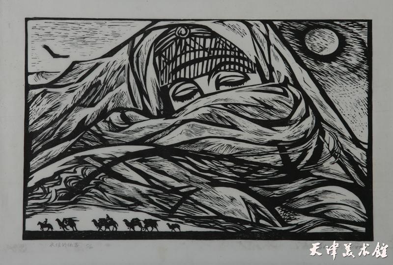 谭权书-永恒的依恋-78x50cm1990年.JPG